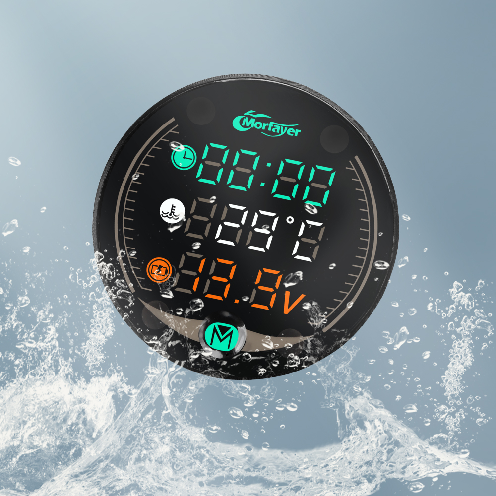 Motos vandtemperatur timetæller spændingsmåler til pcx xmax nmax 125 250 300 xj6 cb650f aerox udstyr