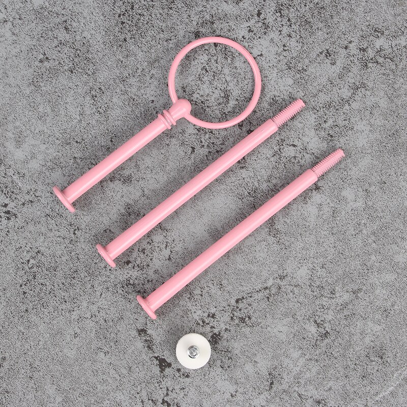 10 stuks mix kleuren rond speciale aanbieding 3- lagen gouden taartbord passend bij taartstandaard stijl