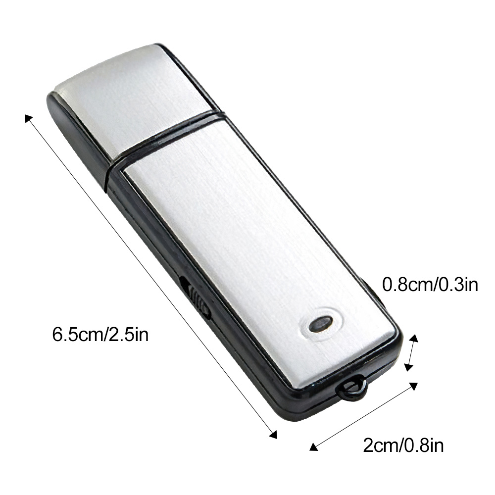 USB Voice Recorder Portable Digital Audio Sound Recording Device Noise Reduce Dictaphone 8GB/32GB USB Flash Driver