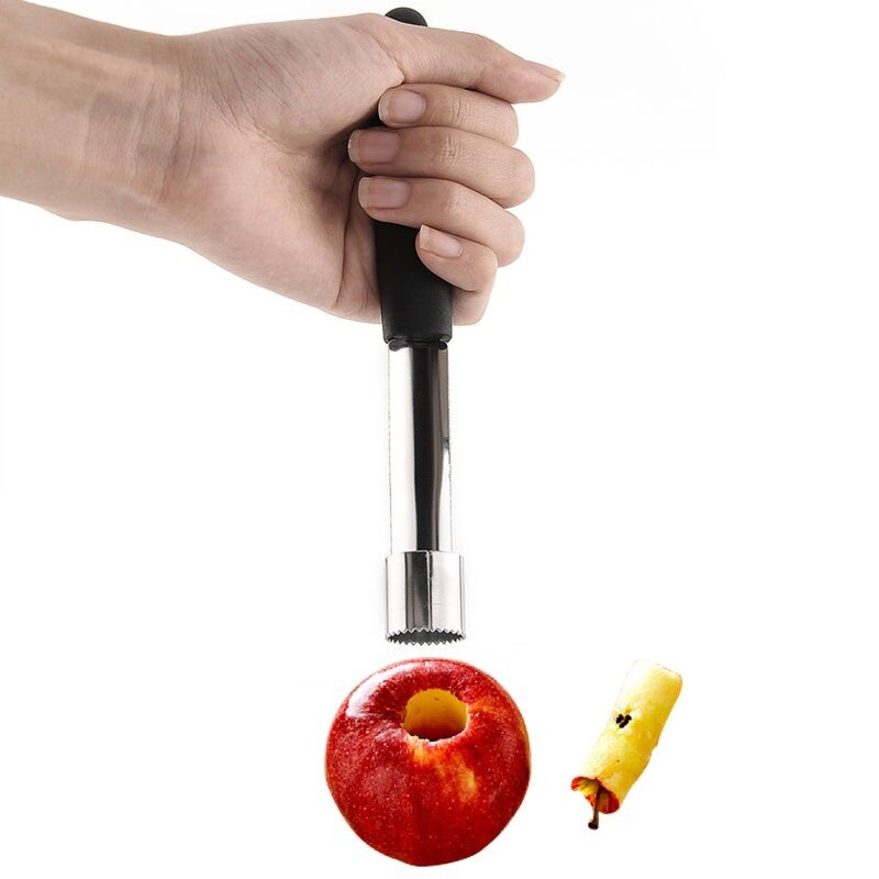 Thanstar Stainless Steel Apple Core Remover Multifunction Pear Corer Fast Remove Fruit Seed Tool Kitchen Gadgets and Accessories