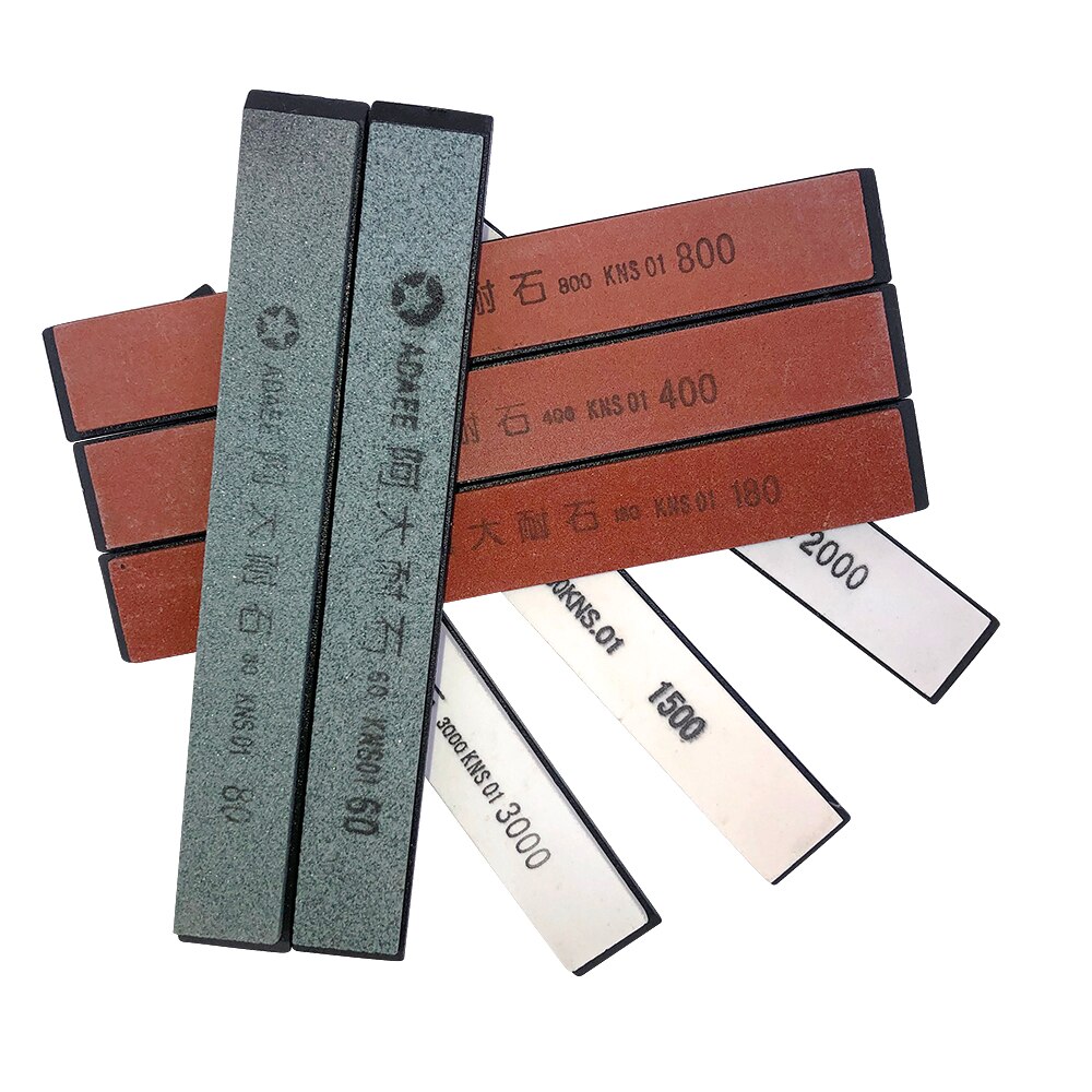 60#80#180#400#800#1500#2000#3000# RUIXIN120#320#600#sharpening stone whetstone for knife sharpener knife system