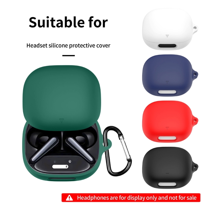 Estuche de transporte de silicona para auriculares Anker Soundcore Liberty 4 Pro, funda protectora resistente a los arañazos y a prueba de arañazos