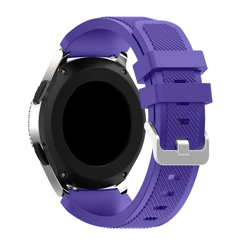 Silikone 22mm urrem til huami amazfit balance bip 5 smartwatch-rem til amazfit gtr 4 3 pro/gtr 2e/47mm armbånd urrem: Blå lyseblå