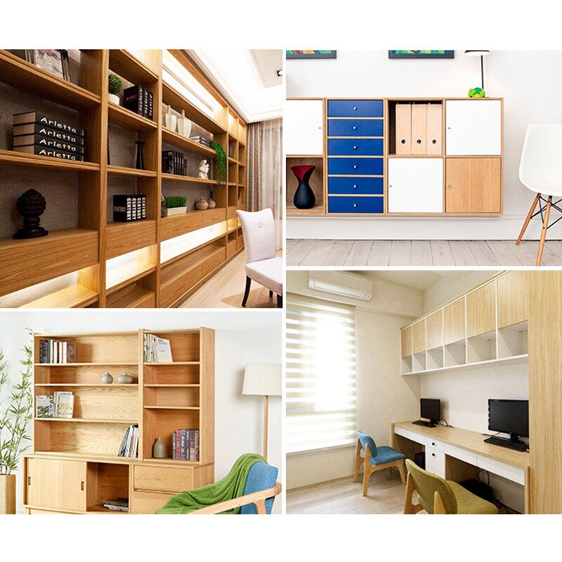 6Pcs 4 inch Floating Shelf Brackets Concealed Blind Shelf Support for Raw Wood Shelves