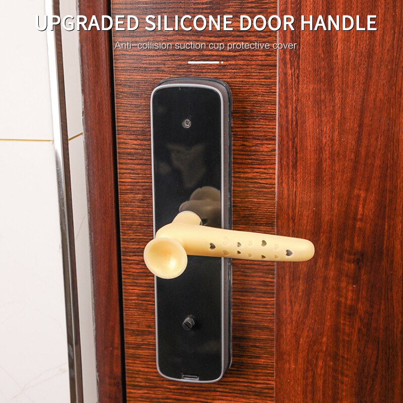 Silicone Door Pull Handle Gloves Protector Room Door Handle Door Knob Cover Baby Child Crash Protection Home Accessories