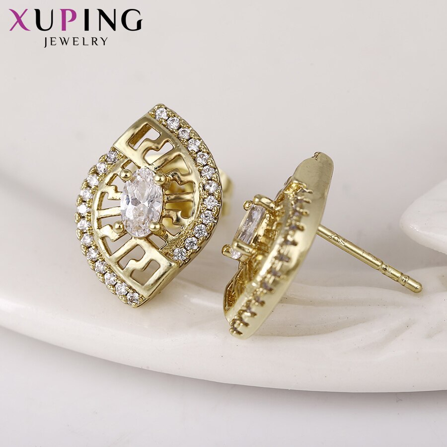 Juegos de joyas de Xuping, fantásticos juegos de dijes chapados en Color dorado para mujeres, de , S56.2-64104 de de