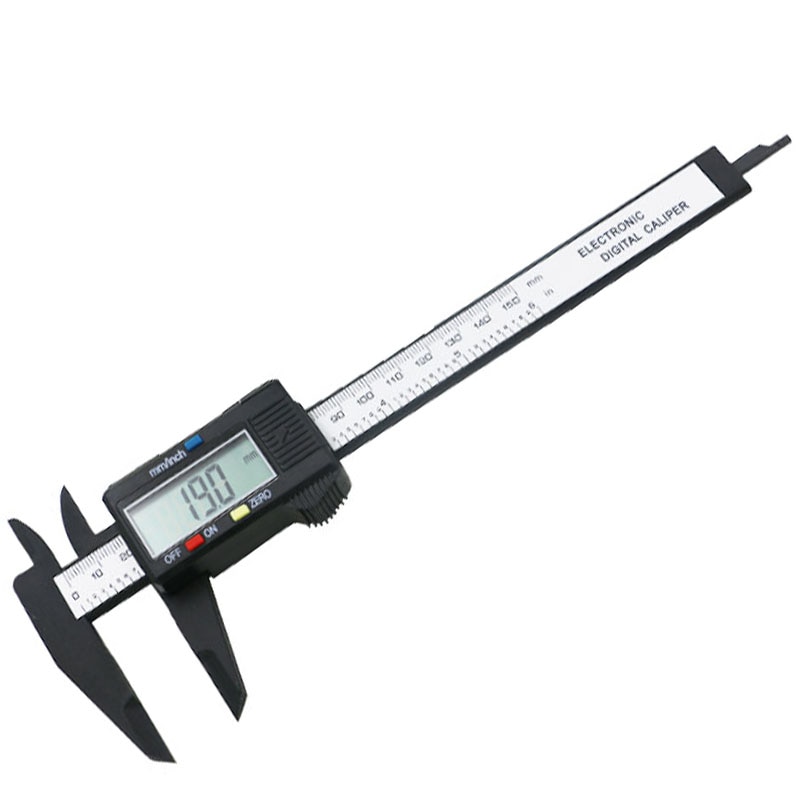 150mm lcd digitaalinen jarrusatula elektroninen hiilikuitu vernier mittari mikrometri 6 tuuman mittaustyökalu pakymetri