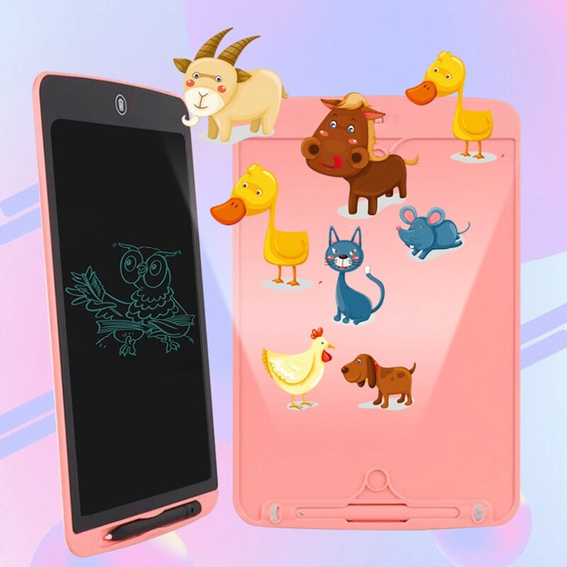 8.5 Inch Colorful LCD Writing Tablet With Stick Lock Function Drawing Board and Writing Board for Kids & Adults