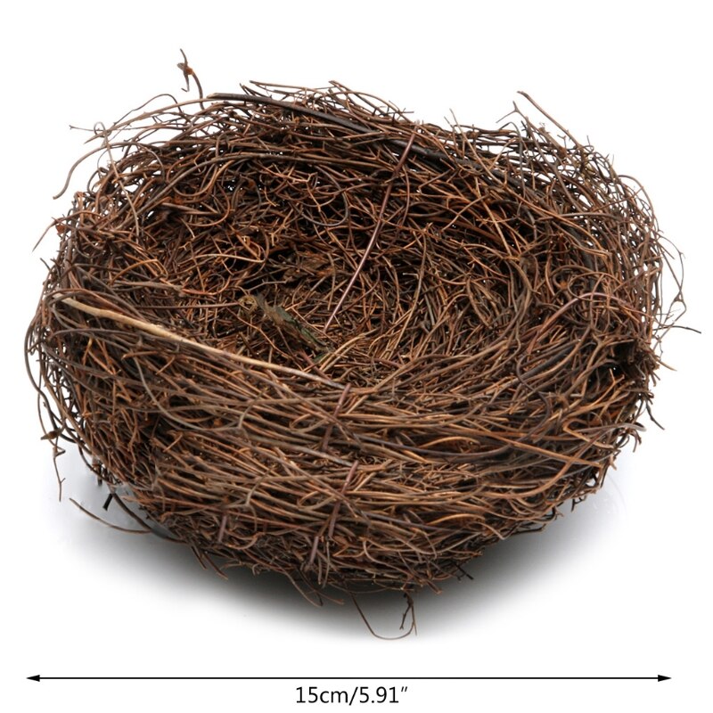 Easter Decor of Simulated Mini Artificial Quail Egg Bird's Nest Model 10cm/15cm