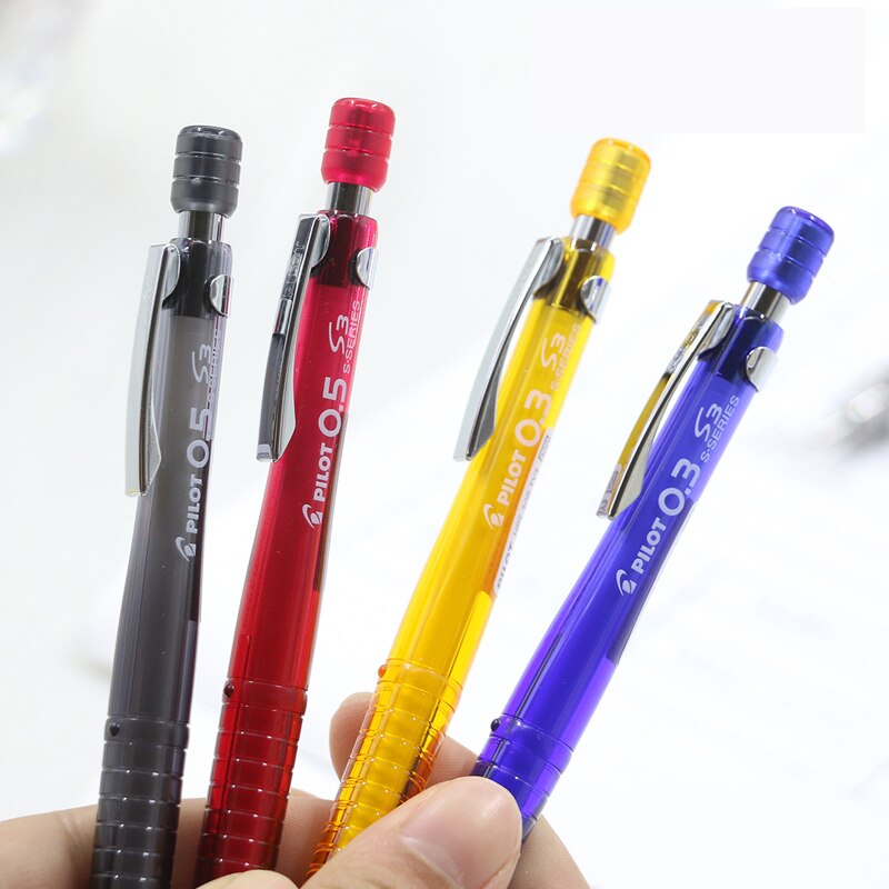 1 Piece PILOT 0.3 / 0.5mm Drawing Automatic Pencil HPS-30R with Rubber Head Test Activity Pencil