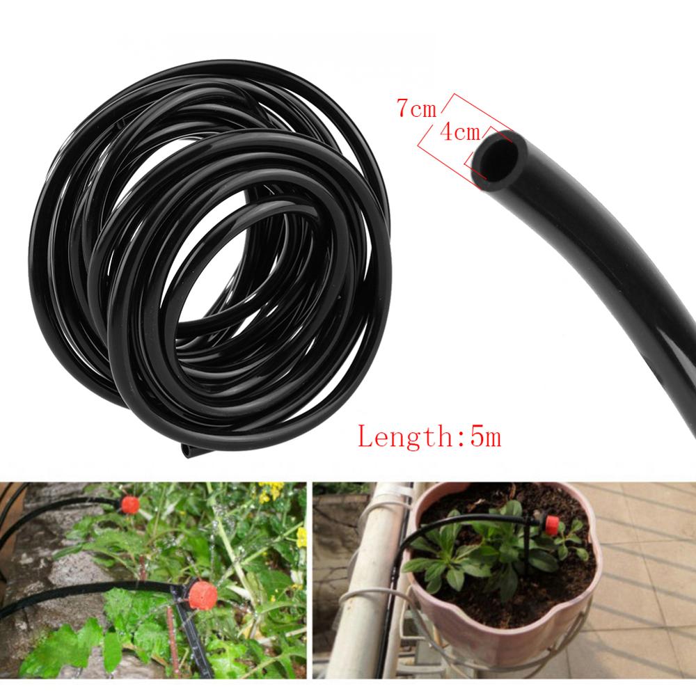 Micro arrosage goutte-à-goutte pour plantes, tuyau d'arrosage automatique, buse d'atomisation, pulvérisateur de contrôle de l'eau: H 5M