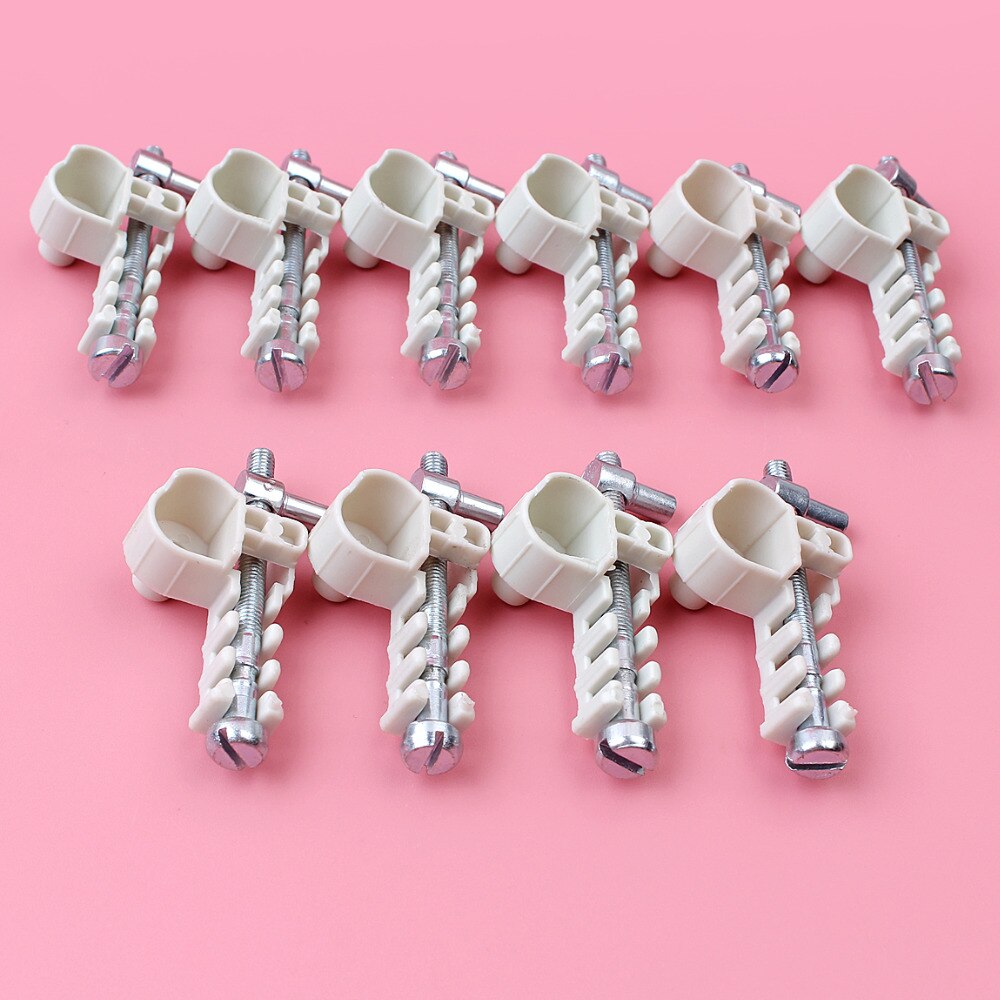 10pcs/lot Chain Adjuster Tensioner Screw Kit For Stihl MS180 MS170 018 017 MS 180 170 Chainsaw Spare Garden Tool Part
