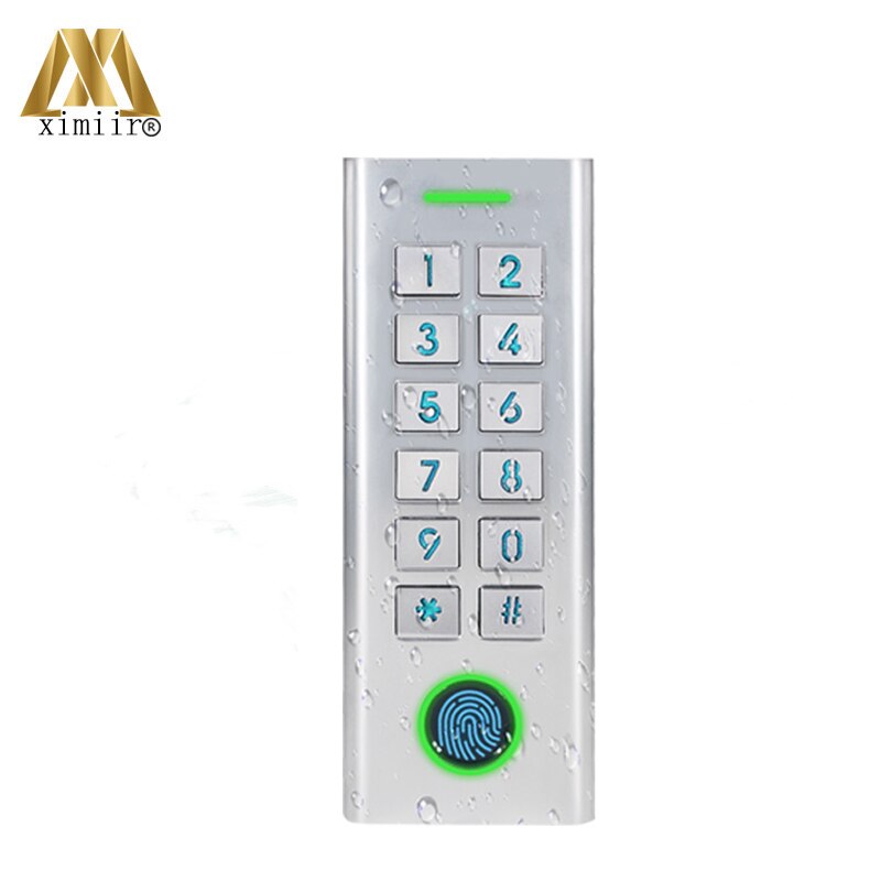 Good Standalone Waterproof IP66 Fingerprint Access Control SF3 Fingerprint Door Controller With Touch Keypad