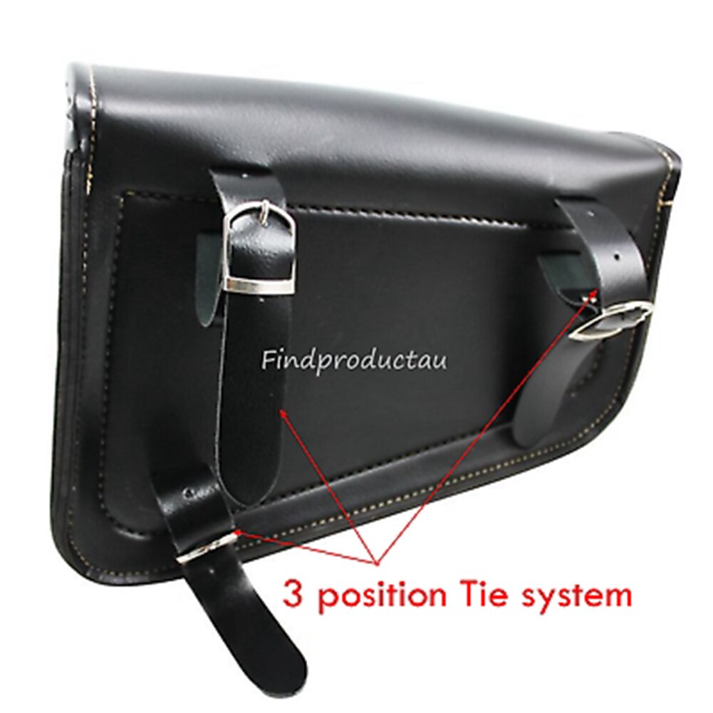 Saddlebag Black Pro Tool PU Leather Saddlebag Saddle Bag