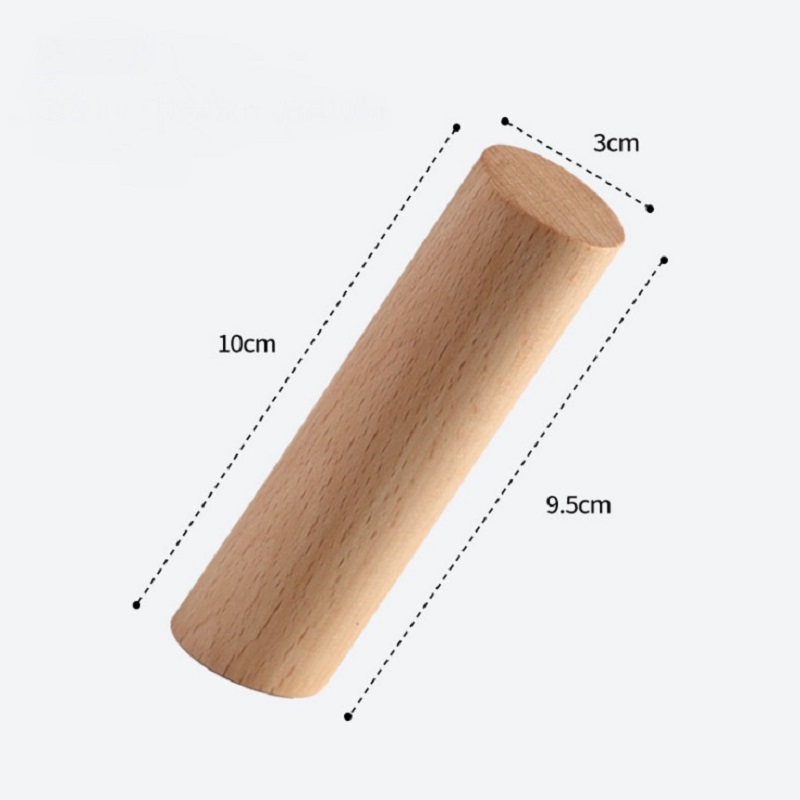 Natuurlijke Houten Muur Gemonteerde Kapstok Decoratieve Sleutelhouder Hoed Sjaal Handtas Opslag Robe Hanger Badkamer Rack Hk-: Goud