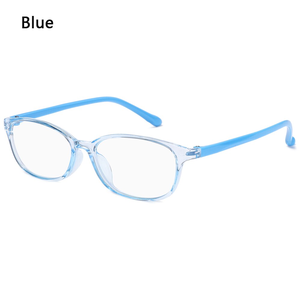 Kids Eyeglasses Blue Light Blocking Glasses Boy Girl Square Frame Computer Eyeglasses Clear Lens Optical Anti Radiation Glasses: blue