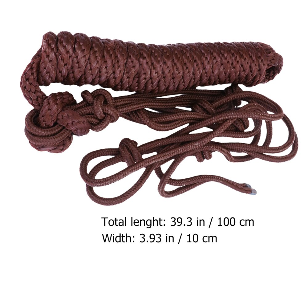 1 Pc Equestrian Halter Supplies Practical Adjustable Horse Head Bridle Head Cover Rope Training Rope for Daily Use