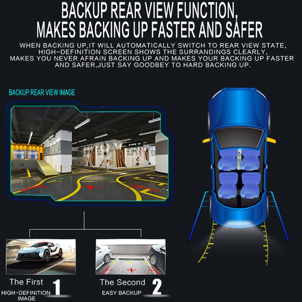 2 din Car Stereo 7" HD Car Radio Bluetooth FM Audio MP5 Player 2din Autoradio Support Rear View Camera 7018B Radio Car