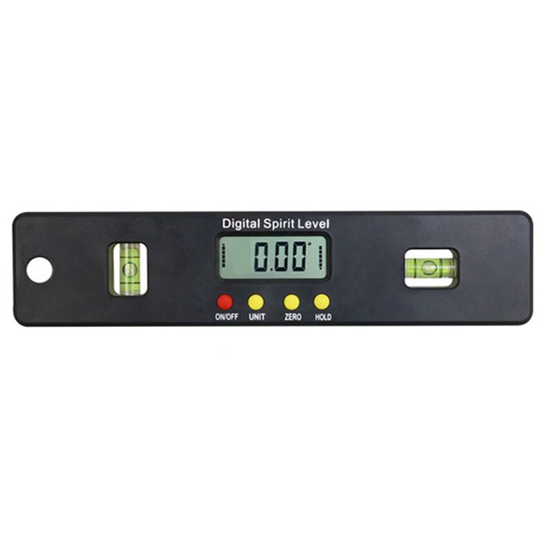 Portable Digital Angle Finder Protractor Electronic Level Box 360 Degree Digital Inclinometer Angle Measuring Tool: 200mm