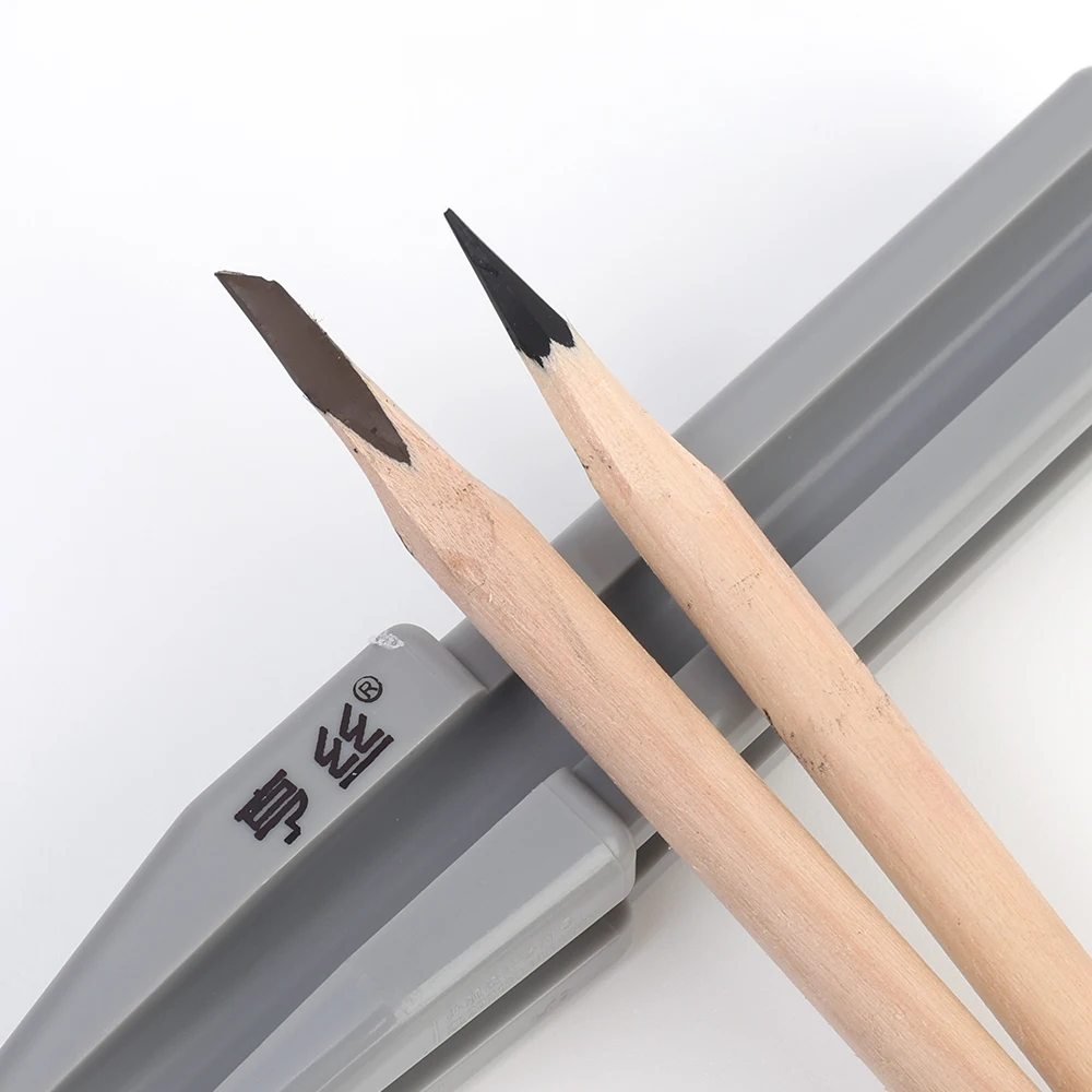 Herramienta para afilar lápiz de cejas, lápiz de cejas Microblading, kits de herramientas de maquillaje más afilados para principiantes, lápiz de cejas de fijación