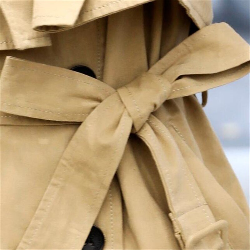 Giacca doppiopetto per abbigliamento per ragazze giacche a vento per bambina giacche per bambini Trench in cotone giacche cappotto moda per ragazze