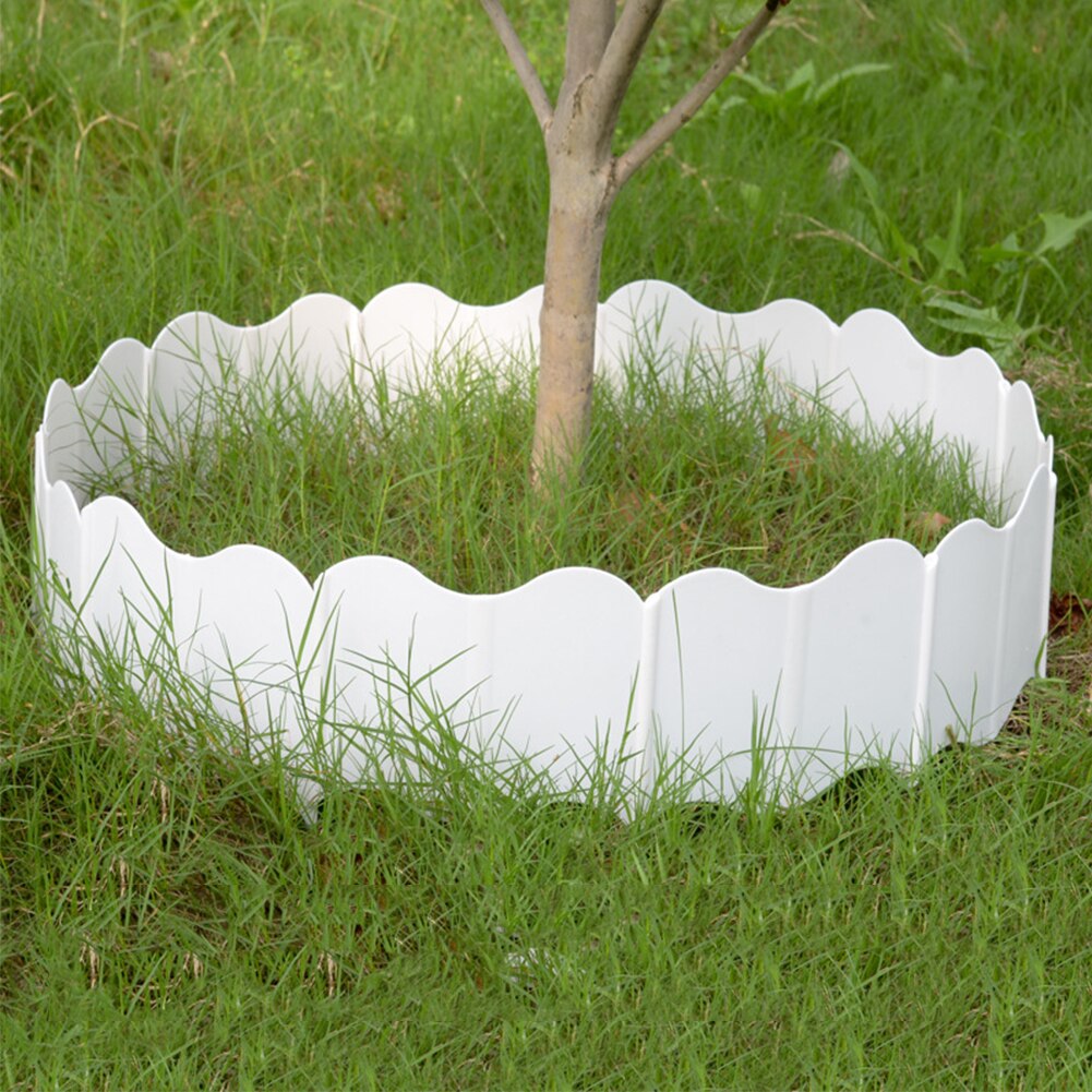 20pcs Barrier Home Easy Install Garden Fence Protective Ornament Balcony DIY Landscape Flower Bed Edging Border Frame Lawn