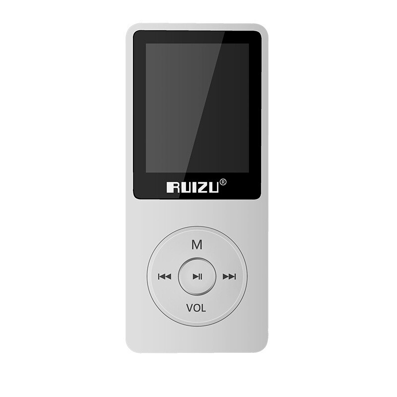 RUIZU X02 lettore MP3 ultrasottile con schermo Mini lettore musicale 4G supporto Radio FM registratore vocale E-book lettore Audio Video Walkman