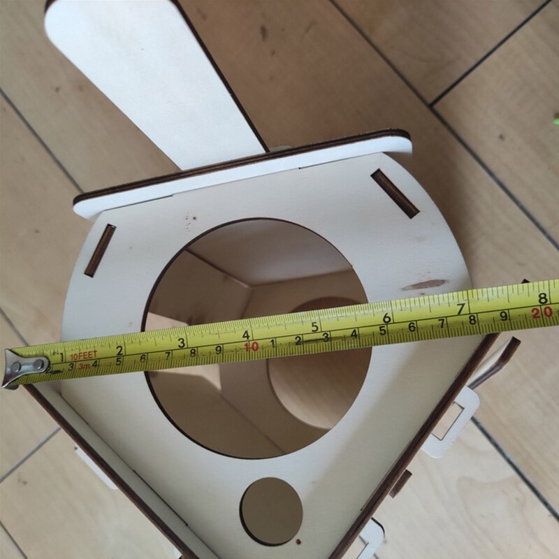 Wooden Bird House Kits to Build Unfinished Birdhouse to Paint Wood Hanging Bird Feeder Sleeping Nest Garden Decoration