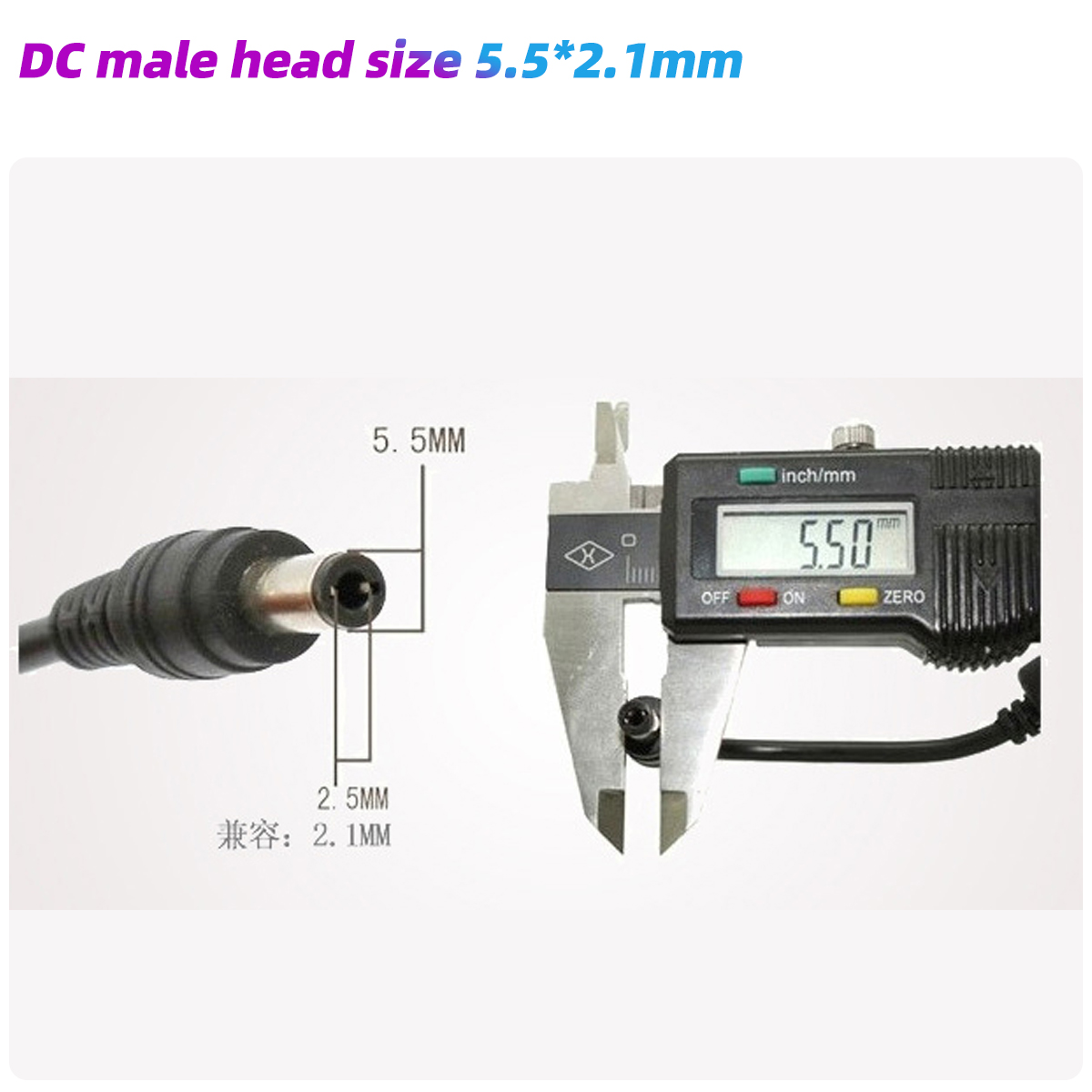 Cable de alimentación USB DC de 5V a 12V y 9V, Cable adaptador de conector USB a CC, Cable de alimentación de refuerzo con interruptor para enrutador de 2,1x5,5mm a través de Powerbank
