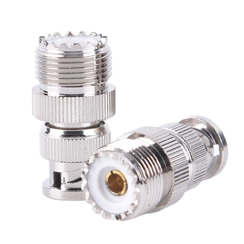 Bnc Stekker Naar SO239 Uhf PL-259 Jack Rf Coax Adapter Kabel Connector 34Mm