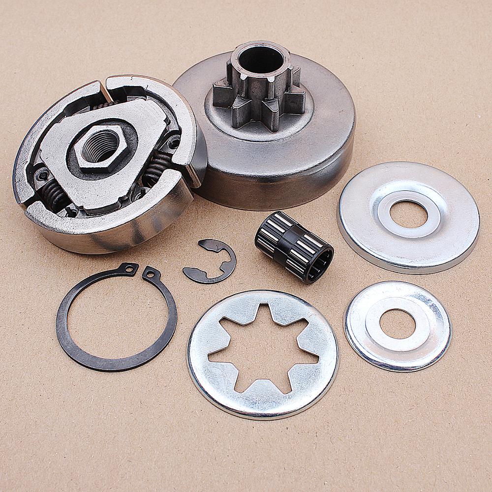 Clutch Drum 3/8 7 Tand Velg Tandwiel Naaldlager Kit Voor Stihl 038 038AV MS380 MS381 Kettingzaag Vervangende Onderdelen