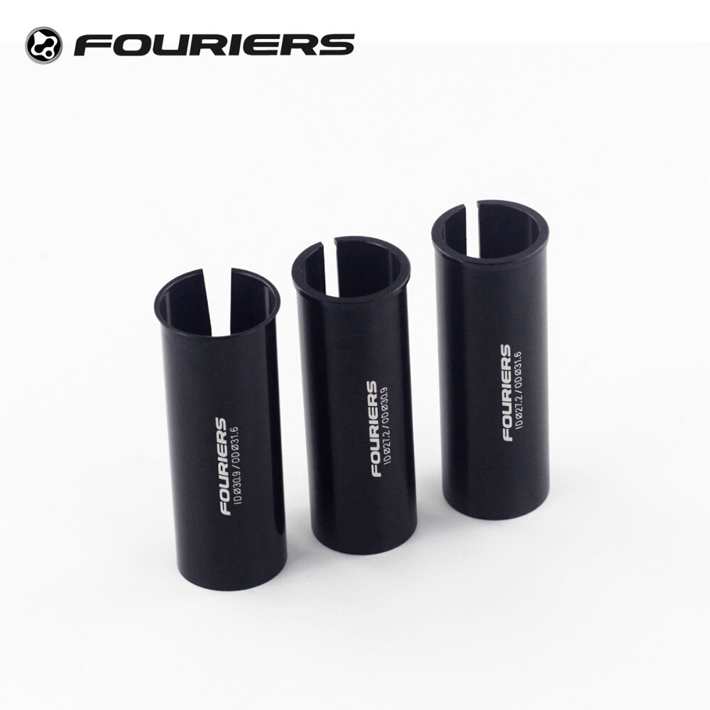 Fouriers-tubo adaptador para tija de sillín de bicicleta de aleación, convertidor de tubo adaptador, superligero, 30,9/31,6/27,2mm