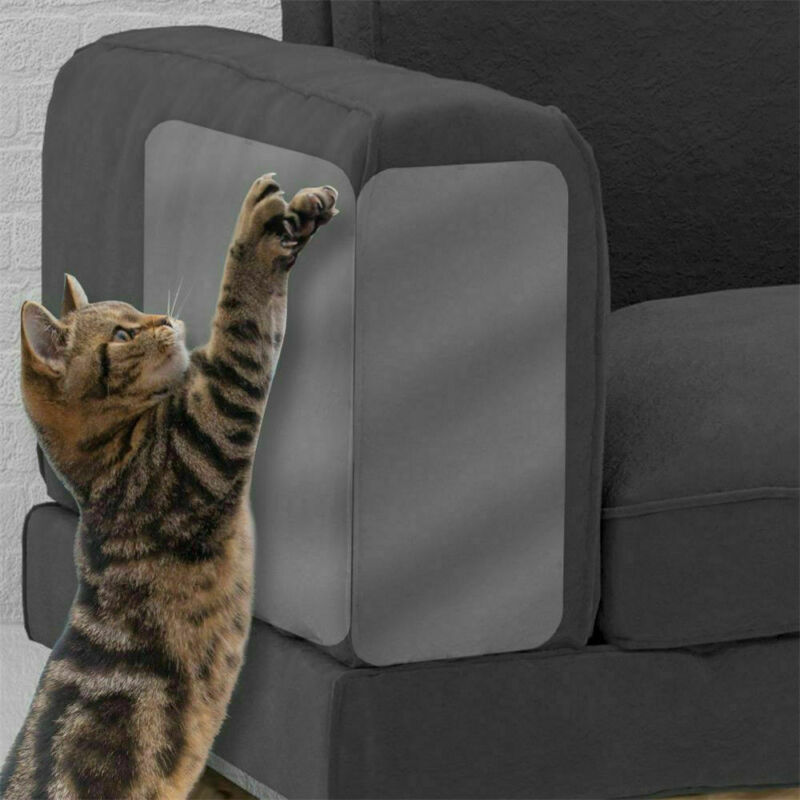 2 stk kæledyrskat kradsebræt pvc sofa stol beskyttelsesmåtte katte sofa beskyttende betræk kæledyrsbestandig ridseforsyning