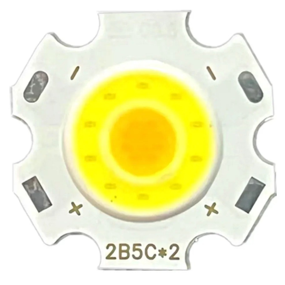 20 stk. mange 3w 5w 7w led cob-kildechip højeffekts led cob side 11mm pære lys lampe spotlight nedadrettet lys 3000k to 6500k