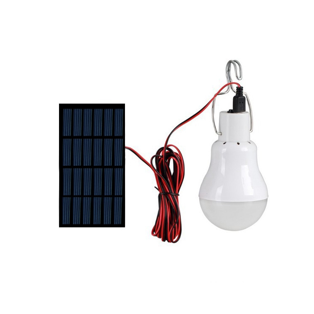 Portable Solar LED Lamp Solar Lamp Lamp Focus Met 0.8W Zonnepaneel Voor Outdoor Verlichting lamp huishoudelijke draagbare opladen lamp
