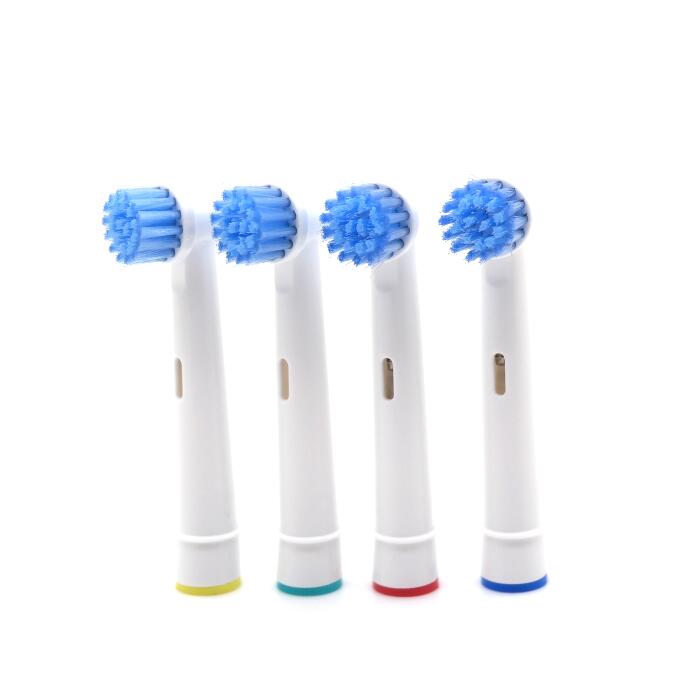 4 kpl/erä hammasharjan päät sopivat oral-b sähköhammasharjan vaihto sähköhammasharjat pehmeäharjaisille: 1011