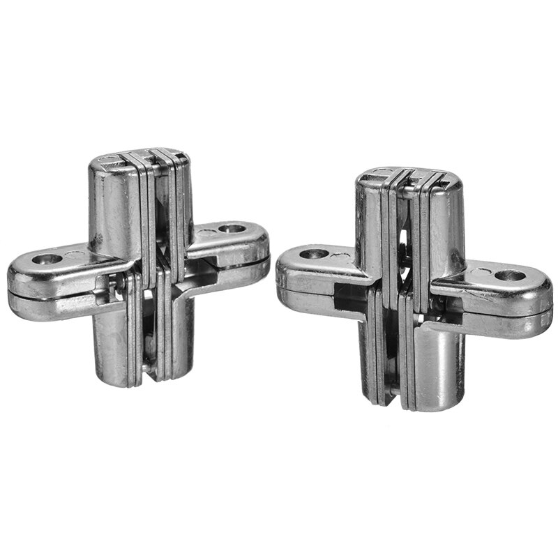 12 Stück Messing Scharniere Unsichtbar - 180° Öffnungswinkel Für Möbel & Schränke