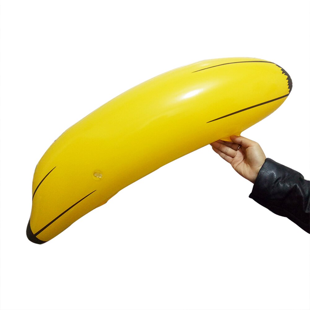 Banana gonfiabile PVC Blow Up Pool Water Beach Toy Kids Cute Shape Fruit Toy Party Decor i bambini gonfiano il giocattolo