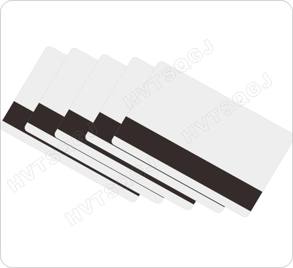 100 pcs PVC Blanco Magneetstrip Smart card Credit Card Size
