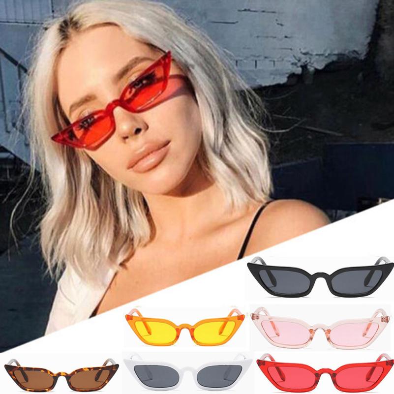 Magnificent Radfahren Brillen Frauen Vintage Katzenaugen-sonnenbrille Retro Kleinen Rahmen UV400 Brillen Beliebte Damen Brillen