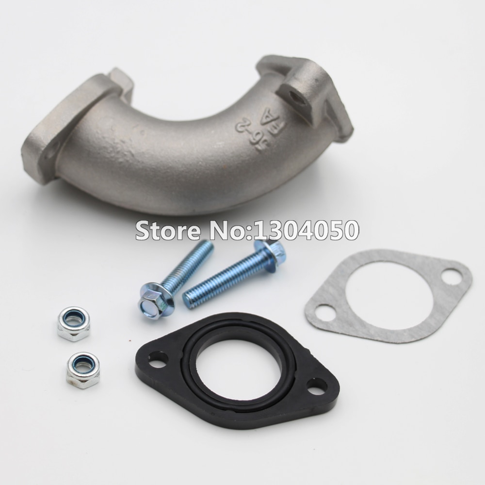 Intake Manifold Pipe 26mm Carburetor intake Manifold Gasket Spacer Screw 110 125 140 150CC Kazuma ATV Lifan YX Dirt bike 56-2 FA