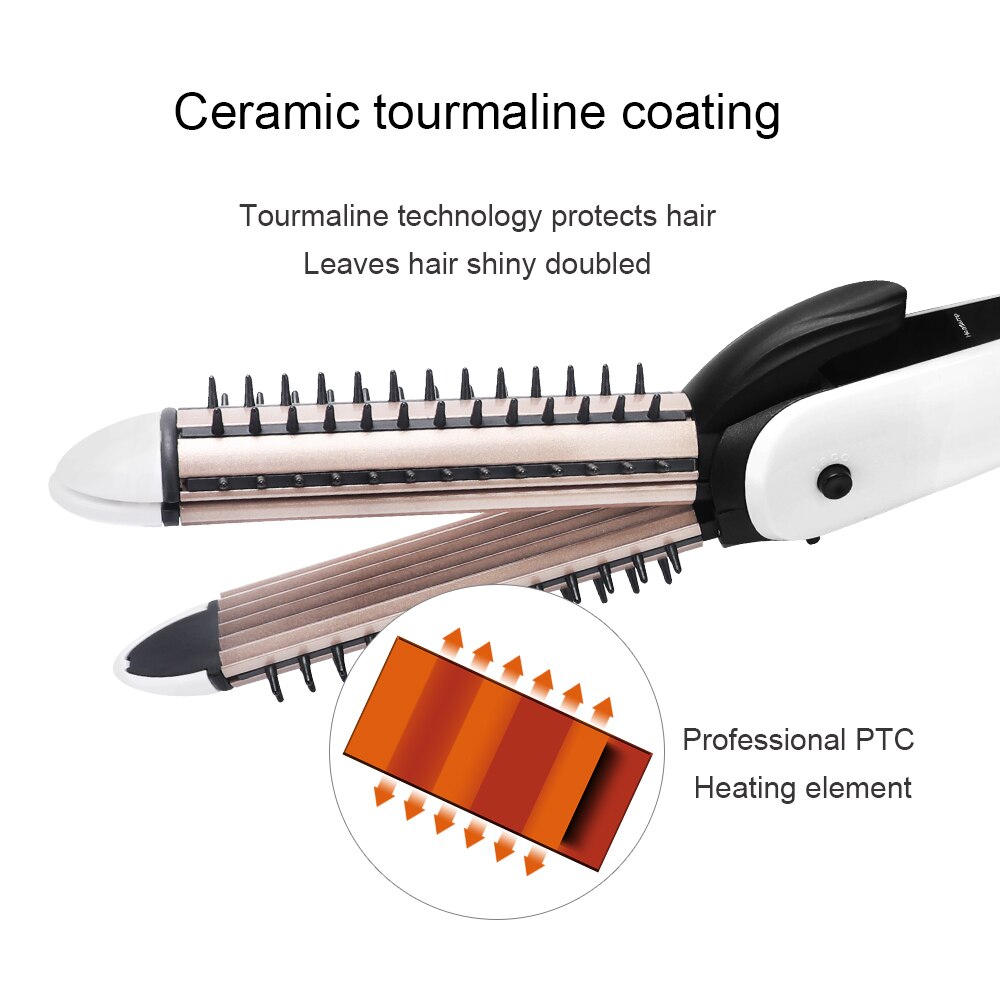 3 in- in-1 stijltang, krultang, multifunctionele krultang, stijltang, keramische krultang, snel verwarmend haarverzorgingstools