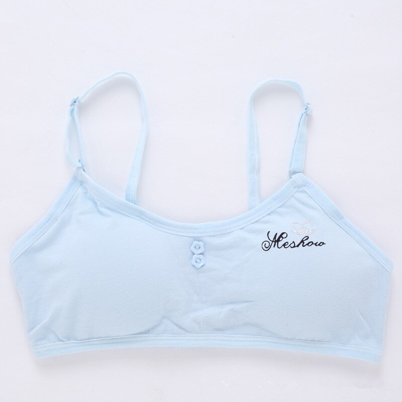 Soutien-gorge en coton pour filles et adolescentes, sous-vêtement sans fil pour adolescentes de 10 à 18 ans: 3