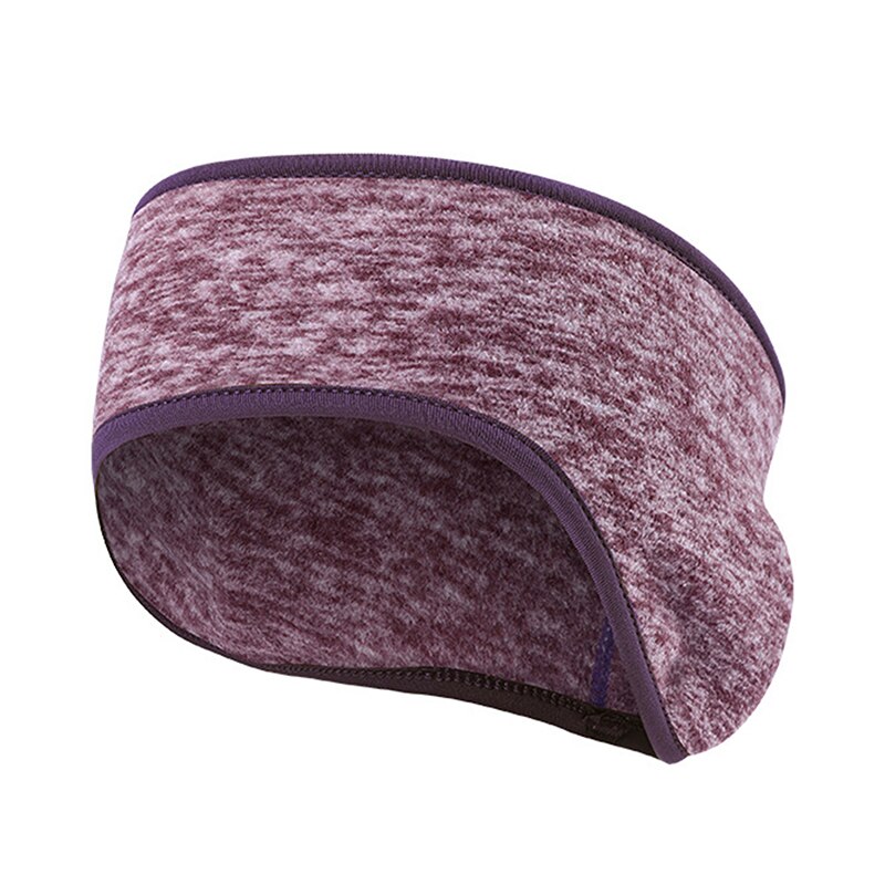 Warm Oorbeschermers Unisex Vrouwen Mannen Fleece Oor Warmer Winter Head Band Ski Oorkap Hoofdband Haarband Oorwarmers: Coffe