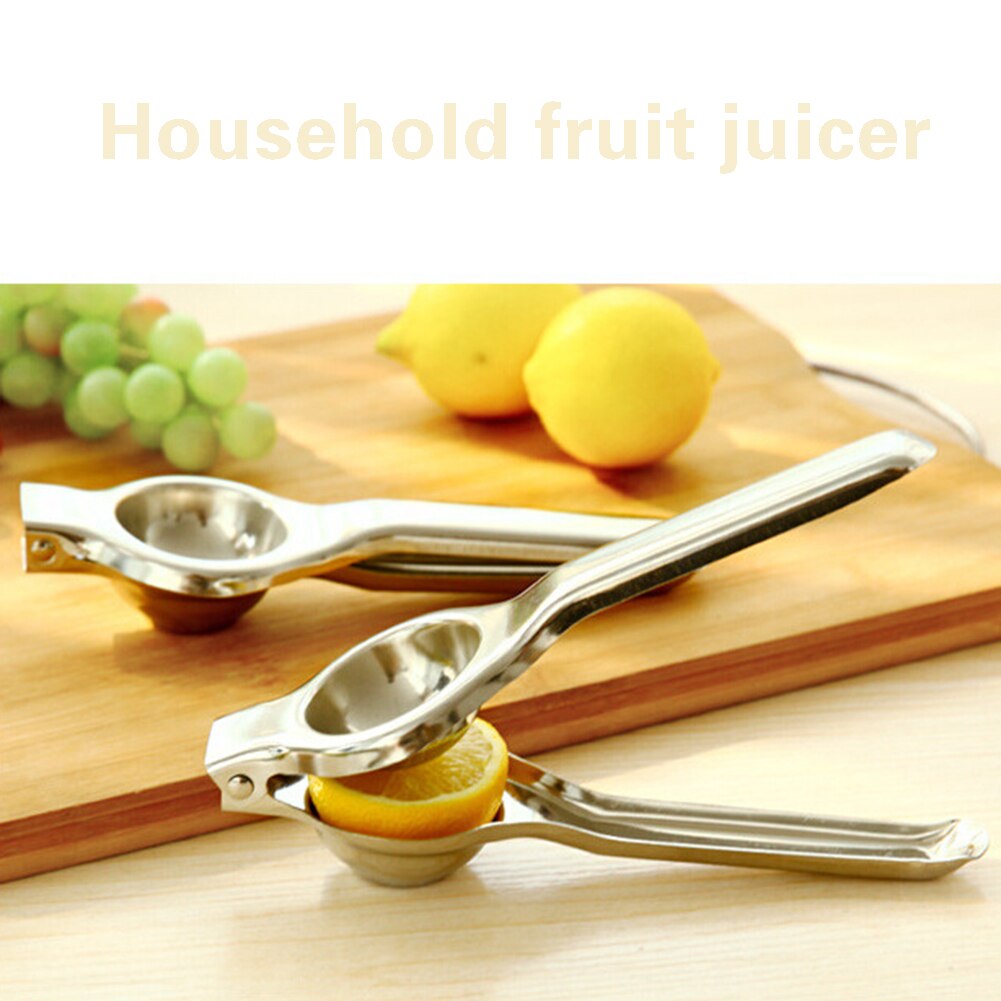 VKTECH Portable Fruit Squeezer Stainless Steel Mini Citrus Orange Lemon Juicer Kitchen Tool Mini Fruit Juicing Machine Gadgets