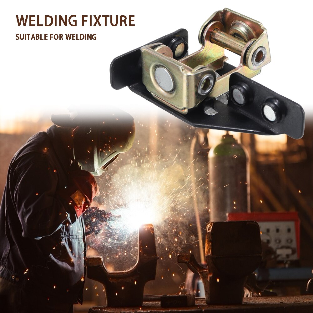 Magnetic V-shaped Clamps Adjustable Welding Bracket Holder Welding Fixture