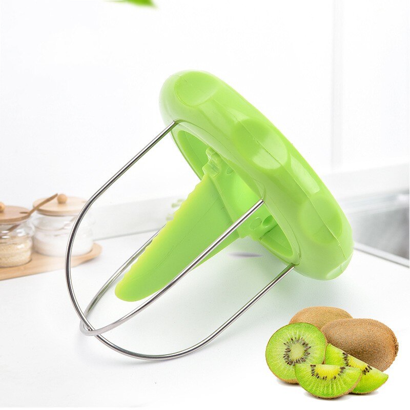 1Pc Fruit Snijden Mes Kiwi Cutter Avocado Cutter Fruit Salade Koken Gereedschap Keuken Gadgets Snijden Accessoires