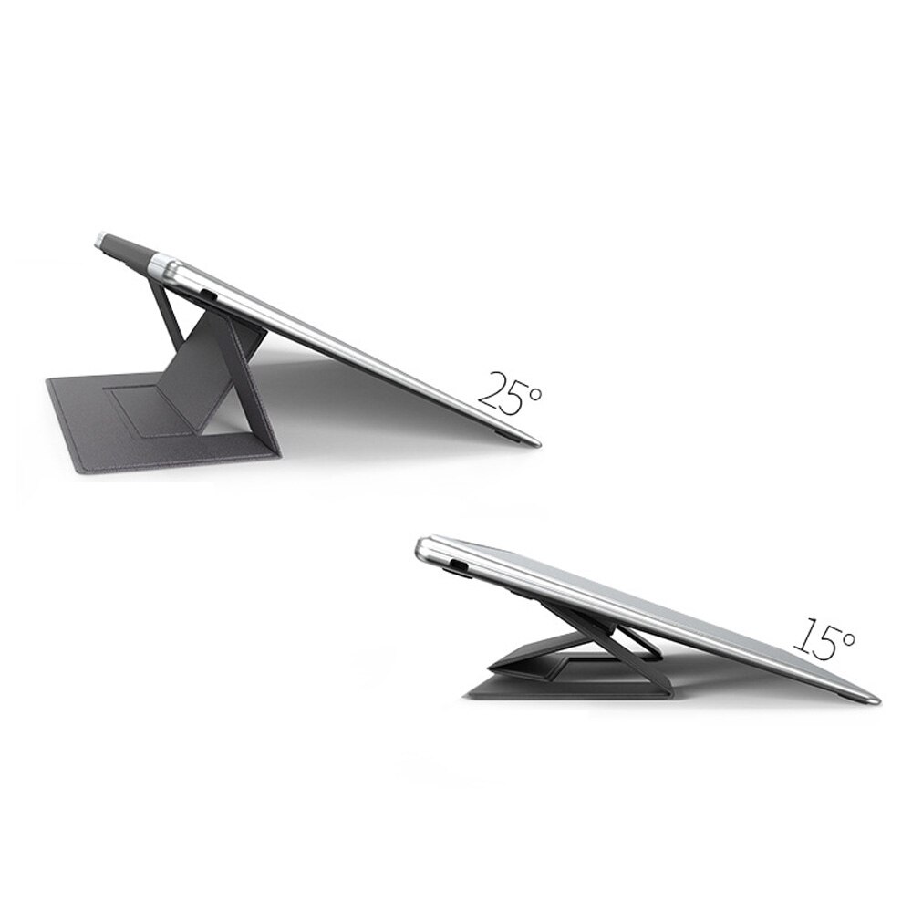 Stativ justerbar hopfällbar bärbar stativ bekvämlighetsdyna datorprylar för ipad macbook laptop