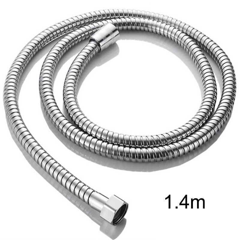 Shower Hose Pipes Tube Fittings Bathroom Accessories Shower holder Water Pipe For Bath Stainless Steel 1.4m/1.5m