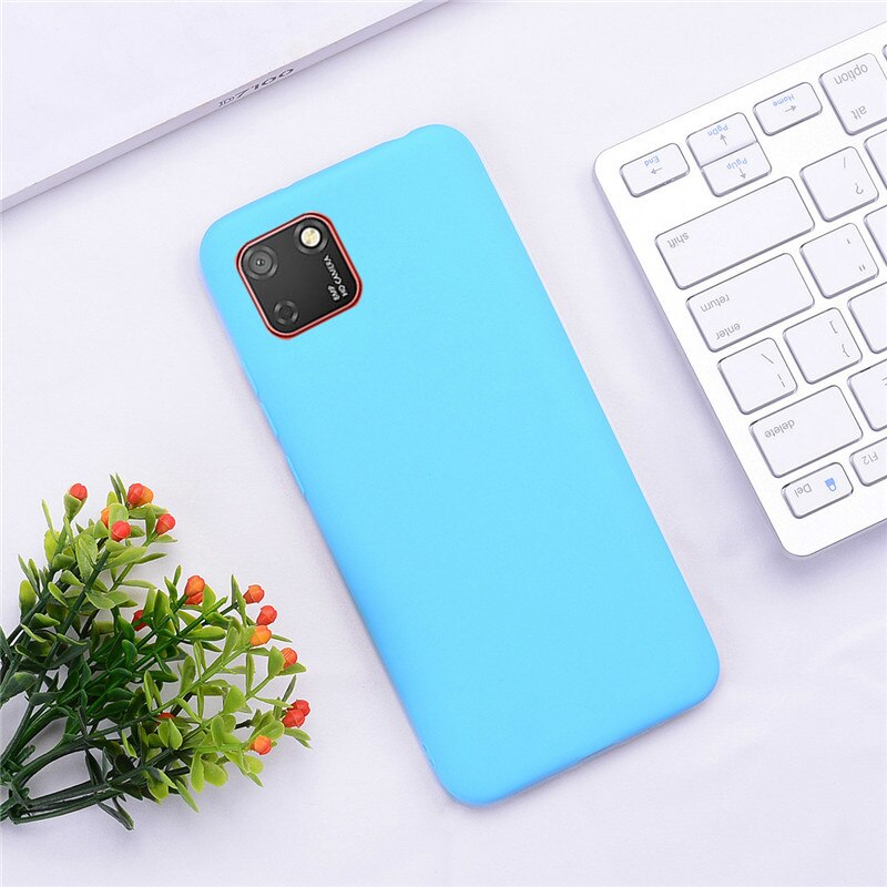 Soft Silicone Case For Huawei Y5p DRA-LX9 Case Silicone Back Cover Y5P Phone Case For Huawei Y5P 5.45 Cover Coque Fundas: 6 Yellow